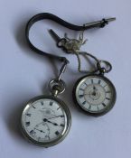 A gent's silver plated pocket watch by Thomas Russ