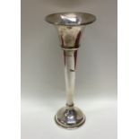 An Edwardian silver spill vase of typical form. Lo