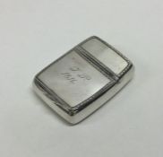 An early 19th Century Scandinavian silver snuff bo