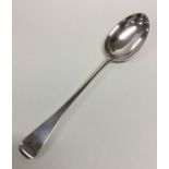 A good quality Victorian silver OE pattern basting