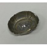 A good copy of a 17th Century German silver dish d