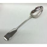 NEWCASTLE: A large fiddle pattern silver basting s
