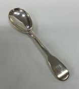 An Edwardian silver medicine spoon. London. Approx