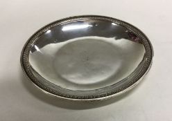 A good quality French silver dish. Marked to base.