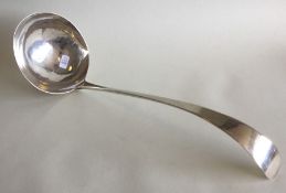 An early Georgian silver soup ladle. London 1804.