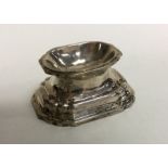 A Continental silver Antique trencher salt of typi