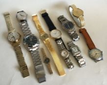 A collection of costume wristwatches. Est. £50 - £