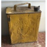 GARAGEANA: An old 'Shell mex' fuel can. Est. £30 -