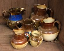 ROYAL DOULTON: A collection of Lambeth pottery. Es