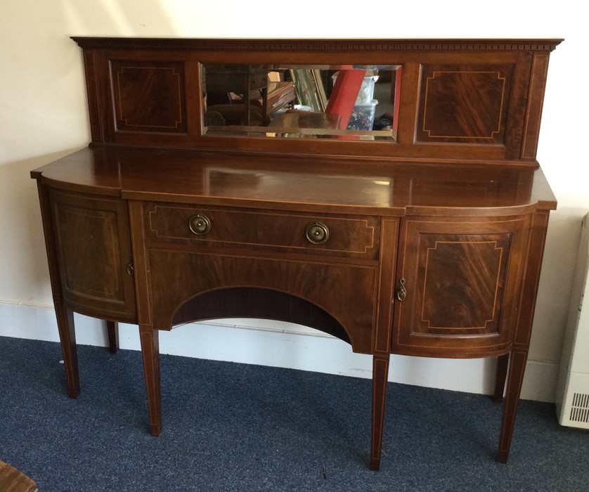 A good late Victorian mirror back sideboard. Est. - Image 2 of 2