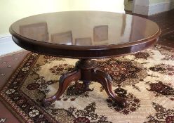 A good mahogany tilt top loo table. Est. £50 - £80