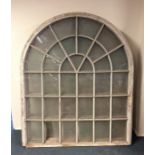 A good large oval top window of bevelled design to