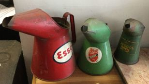 GARAGEANA: A large 'Esso' jug together with two ot