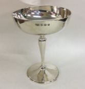 A good silver champagne bowl. Sheffield. By R&B. A