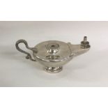 An unusual silver Aladdin's lamp table lighter. Ch