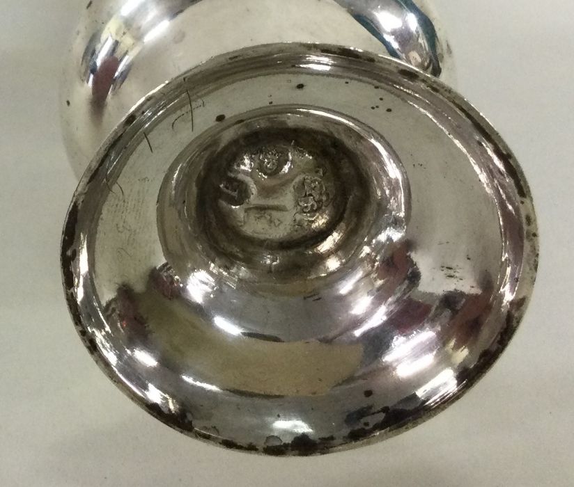 A large Georgian silver sugar caster of typical fo - Image 2 of 2