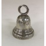 A Continental silver tapering bell of typical form