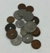 A bag of Southern Rhodesia coins.