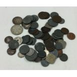A bag of Netherlands coins; some silver.