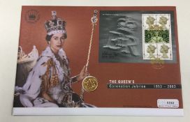 A 2003 'The Queen's Jubilee' First Day Cover Proof