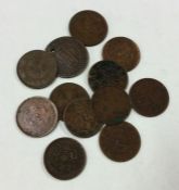 12 x China coins.