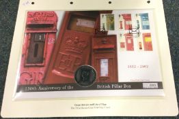 A '150th Anniversary of The British Pillar Box' Fi