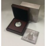 A boxed New Zealand Mint 'T. E. Lawrence' 1 oz Pro