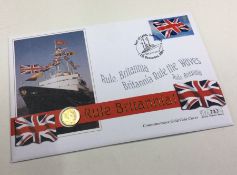 A Great Britain Britannia gold commemorative Proof