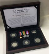 A boxed commemorative 'The World War II 70th Anniv