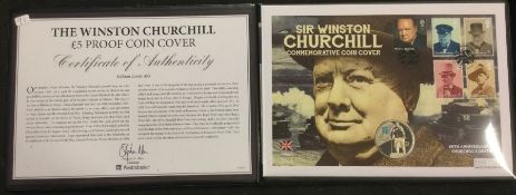 A commemorative 'The Winston Churchill' First Day