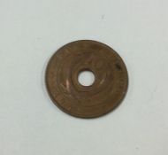 An East Africa 10 Cents coin dated 1942 with lustr