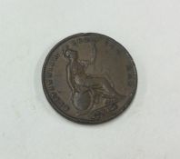 A Queen Victoria Penny dated 1848.