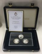 A 2011 boxed Royal Wedding silver Proof £5 coin se