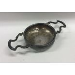 A rare Georgian silver orange strainer of typical