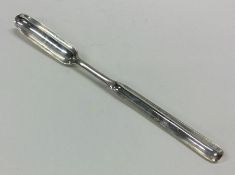 A good Georgian style double ended silver marrow s