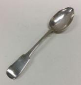 DUBLIN: A fiddle pattern silver tablespoon. Approx