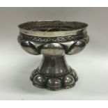 An unusual Arts & Crafts silver bowl of Charles II
