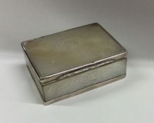 A Continental silver and MOP rectangular top box w