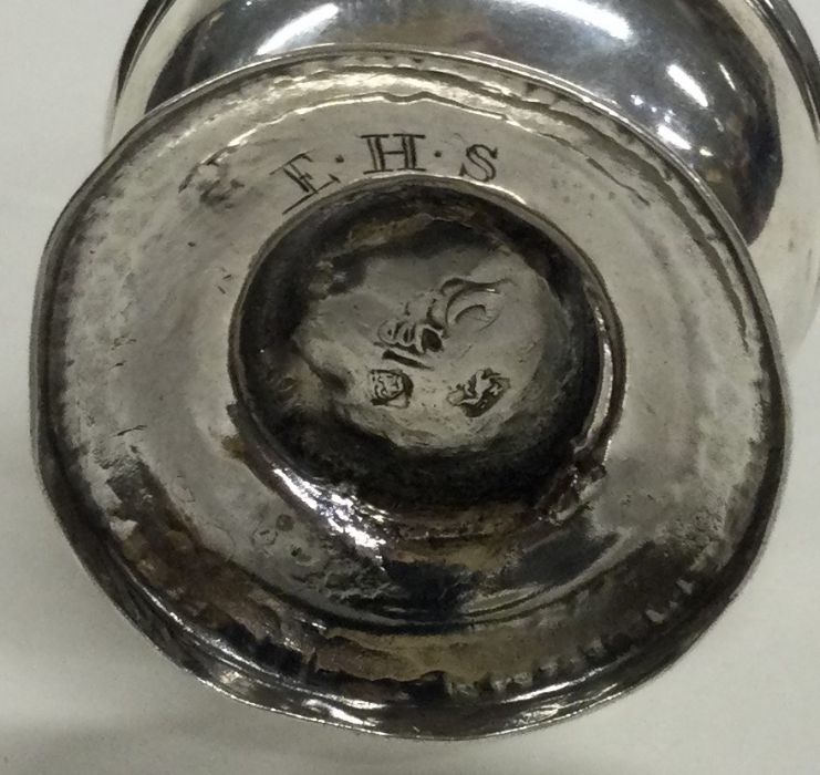 A George III silver pepper of baluster form. Londo - Image 2 of 2