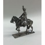 A good cast figure of Queen Elizabeth II on horseb