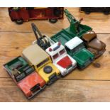 DINKY: A diecast toy model of a Land Rover togethe