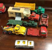 A selection of MATCHBOX diecast toy vehicles of va