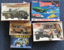 A boxed ITALIERI 1:35 scale Land Rover model kit n