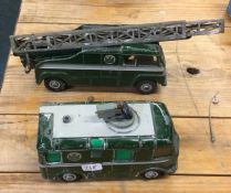 DINKY: A diecast toy filming van together with a c