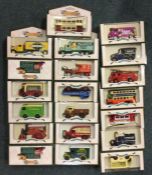 DAYS GONE BY: 20 x boxed diecast toy vans, buses e