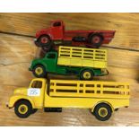 DINKY: A diecast toy flatbed lorry together with t