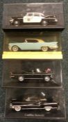 Four boxed limited edition diecast vehicles of va