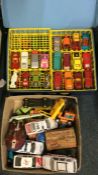 A MATCHBOX travelling case etc.