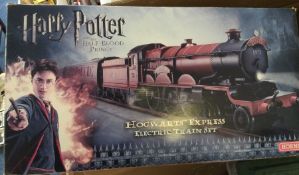 A HORNBY boxed Harry Potter Hogwarts Express train