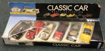 A diecast Classic Car Model Collection in box. (1)